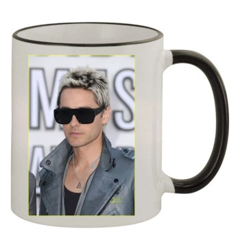 Jared Leto 11oz Colored Rim & Handle Mug