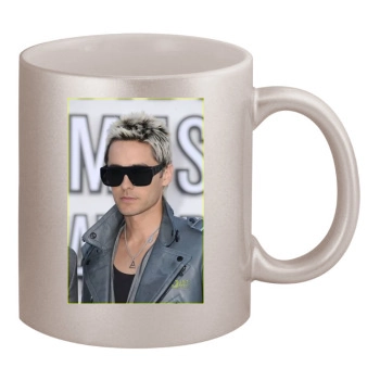 Jared Leto 11oz Metallic Silver Mug