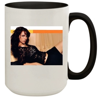 Jennifer Love Hewitt 15oz Colored Inner & Handle Mug