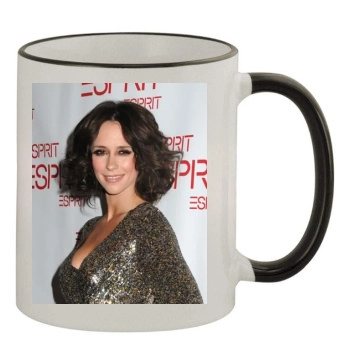 Jennifer Love Hewitt 11oz Colored Rim & Handle Mug