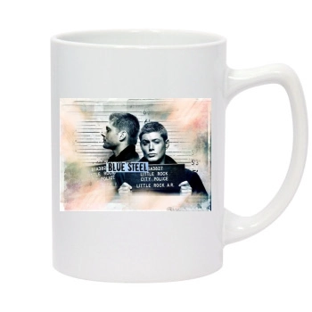 Jensen Ackles 14oz White Statesman Mug