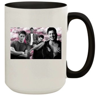 Jensen Ackles 15oz Colored Inner & Handle Mug