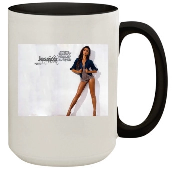 Jessica Alba 15oz Colored Inner & Handle Mug