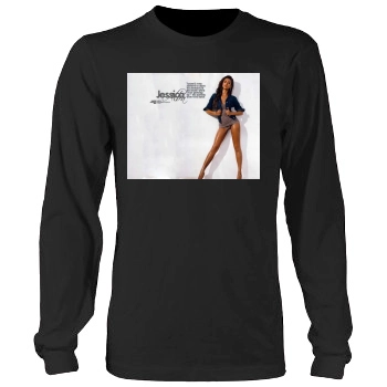 Jessica Alba Men's Heavy Long Sleeve TShirt