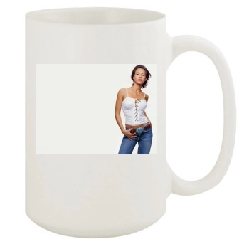 Jessica Alba 15oz White Mug