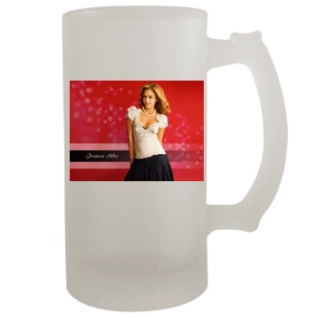 Jessica Alba 16oz Frosted Beer Stein