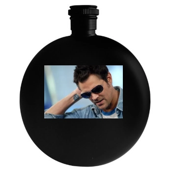 Johnny Knoxville Round Flask