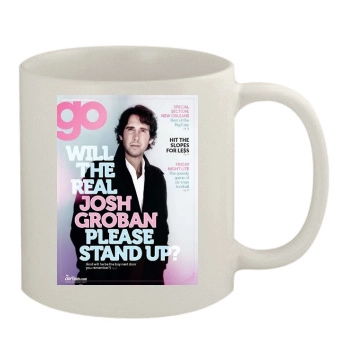 Josh Groban 11oz White Mug