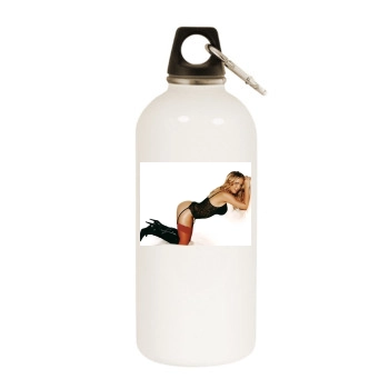 Willa Ford White Water Bottle With Carabiner