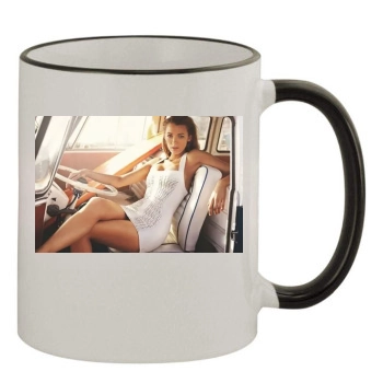 Blake Lively 11oz Colored Rim & Handle Mug