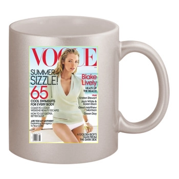 Blake Lively 11oz Metallic Silver Mug