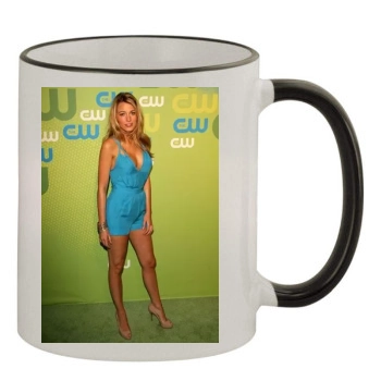 Blake Lively 11oz Colored Rim & Handle Mug