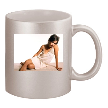 Elizabeth Berkley 11oz Metallic Silver Mug