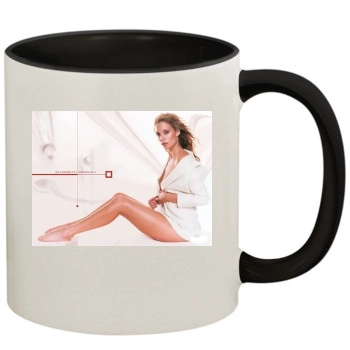 Elizabeth Berkley 11oz Colored Inner & Handle Mug