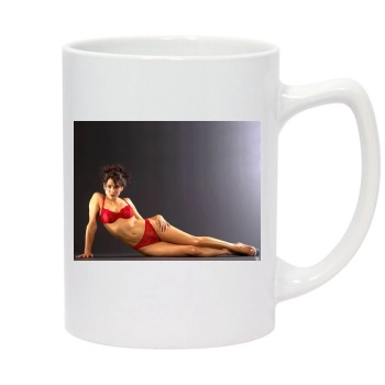 Emily Blunt 14oz White Statesman Mug