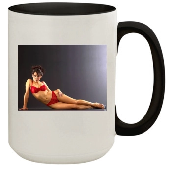 Emily Blunt 15oz Colored Inner & Handle Mug