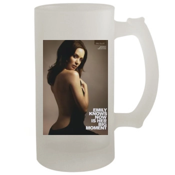 Emily Blunt 16oz Frosted Beer Stein