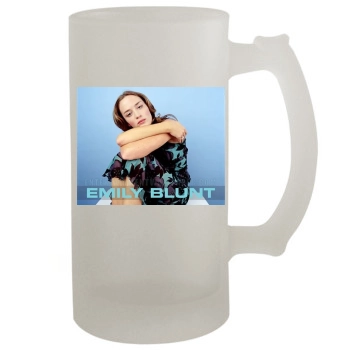 Emily Blunt 16oz Frosted Beer Stein