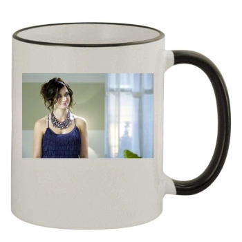 Emily Blunt 11oz Colored Rim & Handle Mug