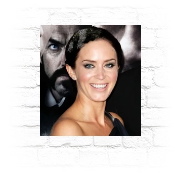 Emily Blunt Metal Wall Art