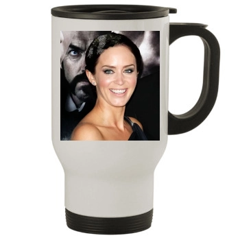 Emily Blunt Stainless Steel Travel Mug