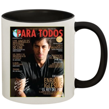 Enrique Iglesias 11oz Colored Inner & Handle Mug