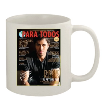 Enrique Iglesias 11oz White Mug