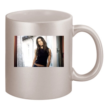 Evangeline Lilly 11oz Metallic Silver Mug