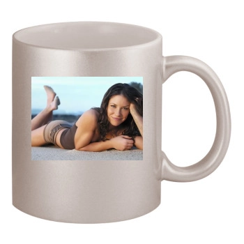 Evangeline Lilly 11oz Metallic Silver Mug