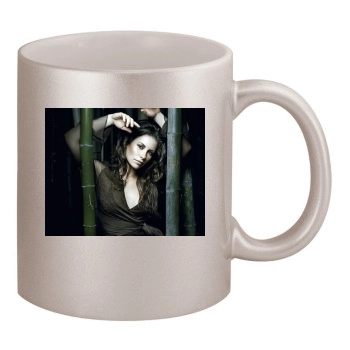 Evangeline Lilly 11oz Metallic Silver Mug