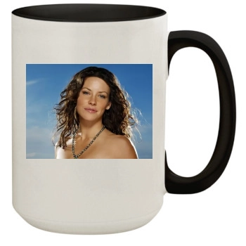 Evangeline Lilly 15oz Colored Inner & Handle Mug