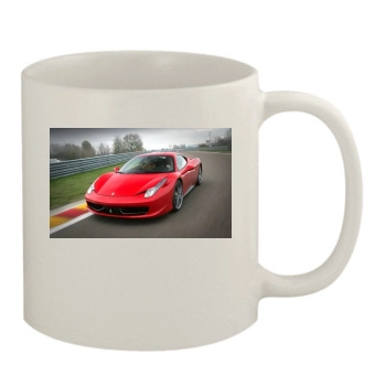 Ferrari 458 Italia 11oz White Mug