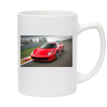 Ferrari 458 Italia 14oz White Statesman Mug