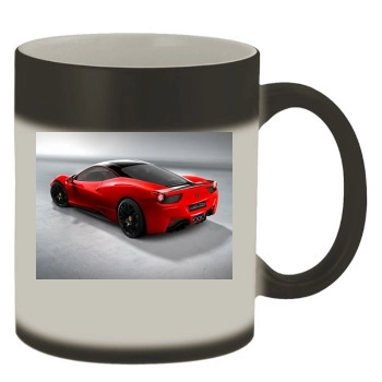 Ferrari 458 Italia Color Changing Mug