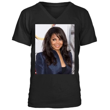 Janet Jackson Men's V-Neck T-Shirt