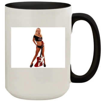 Jenna Jameson 15oz Colored Inner & Handle Mug