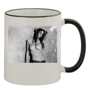 Jenna Jameson 11oz Colored Rim & Handle Mug