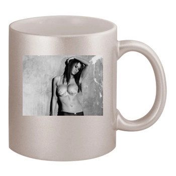 Jenna Jameson 11oz Metallic Silver Mug