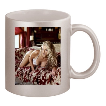 Jenna Jameson 11oz Metallic Silver Mug