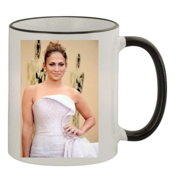 Jennifer Lopez 11oz Colored Rim & Handle Mug