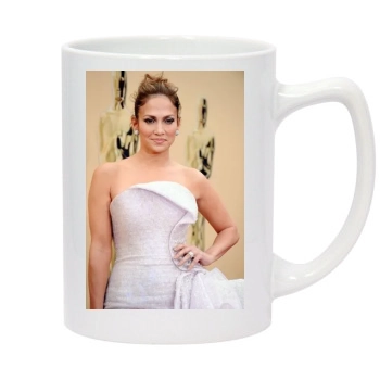 Jennifer Lopez 14oz White Statesman Mug