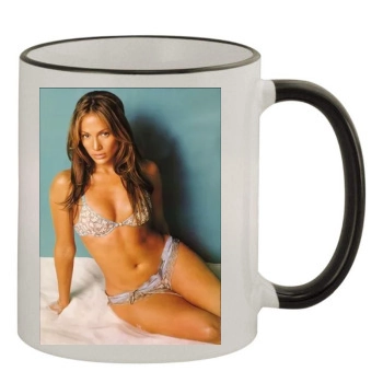 Jennifer Lopez 11oz Colored Rim & Handle Mug