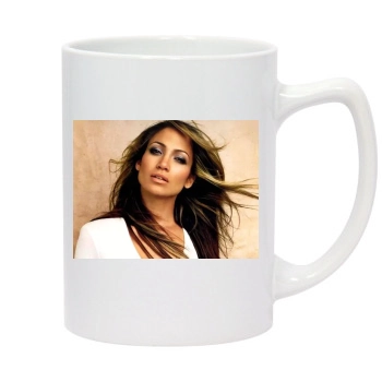 Jennifer Lopez 14oz White Statesman Mug