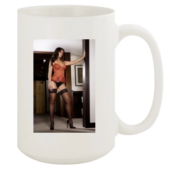 Jennifer Metcalfe 15oz White Mug