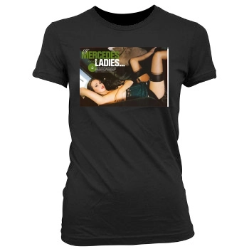 Jennifer Metcalfe Women's Junior Cut Crewneck T-Shirt