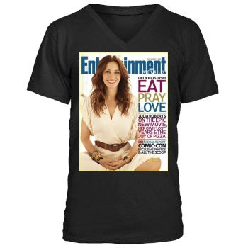 Julia Roberts Men's V-Neck T-Shirt