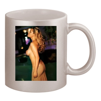 Katherine Heigl 11oz Metallic Silver Mug