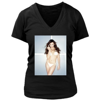 Krista Allen Women's Deep V-Neck TShirt