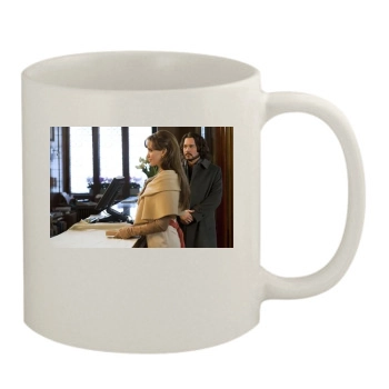 Angelina Jolie 11oz White Mug