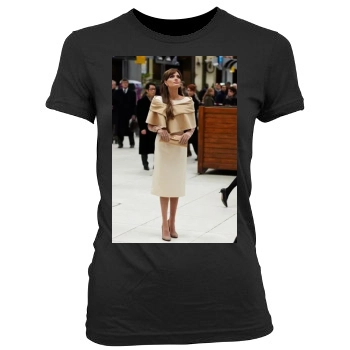 Angelina Jolie Women's Junior Cut Crewneck T-Shirt